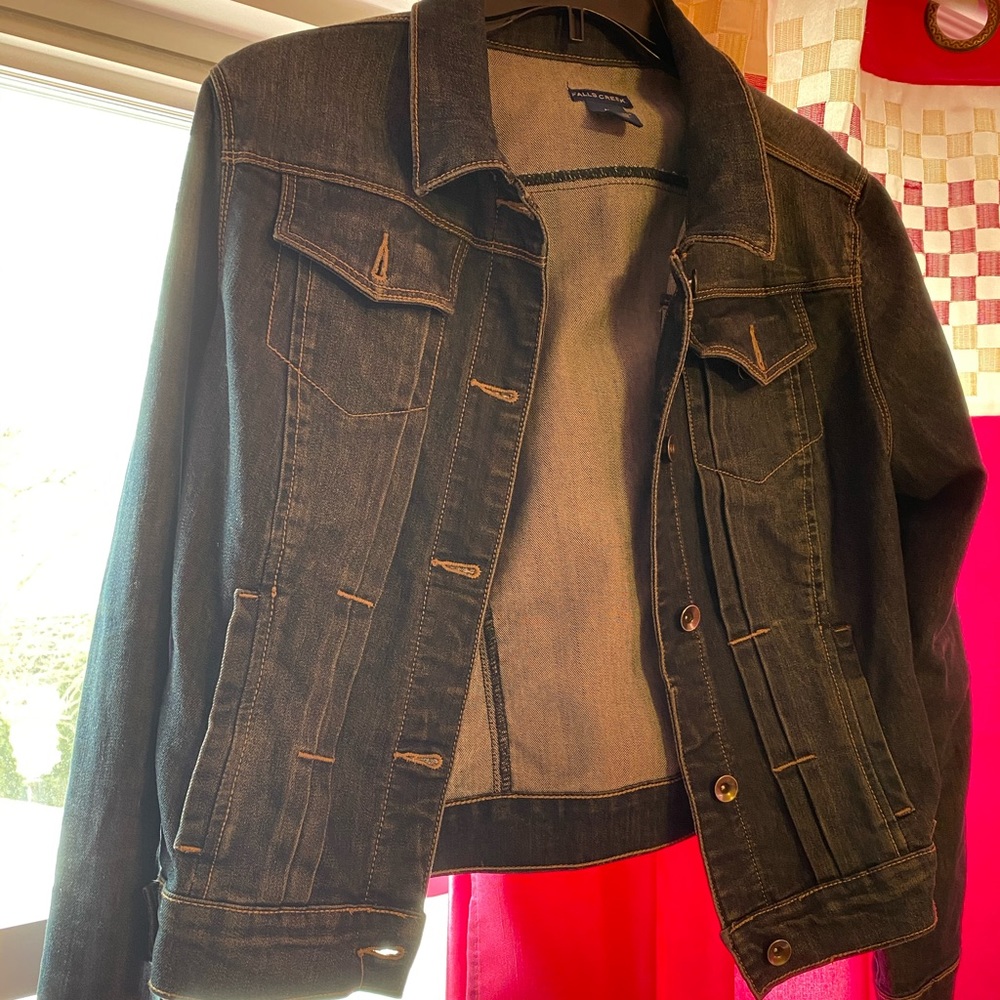 Denim blue jean jacket size medium